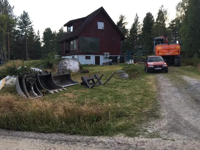 Dränering, tomt och mur, Härnösand, bild 4