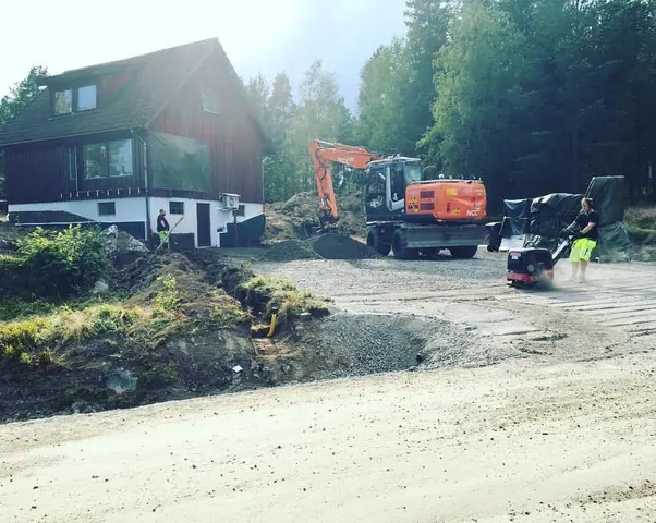 Dränering, tomt och mur, Härnösand, bild 6