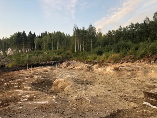 Tomt från grunden, Vintertjärn, Sundsvall