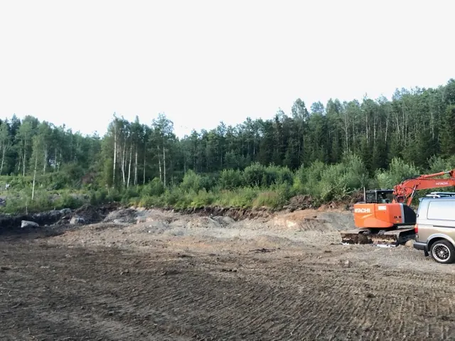 Tomt från grunden, Vintertjärn, Sundsvall, bild 5
